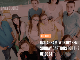 Instagram Worthy Senior Sunday Captions for the Class of 2024